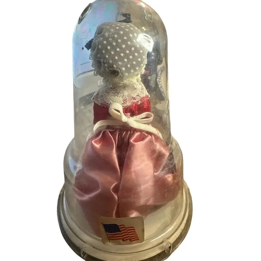 Doll Patriotic  Vintage 1976 Bicentenniel Betsy Ross sleepy eye doll with 13 sta